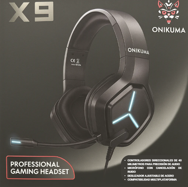 Audífonos Gamer Onikuma X9 con Micrófono