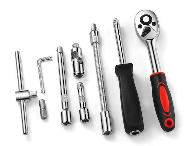 KIT DE HERRAMIENTAS MECANICAS DE 1/4